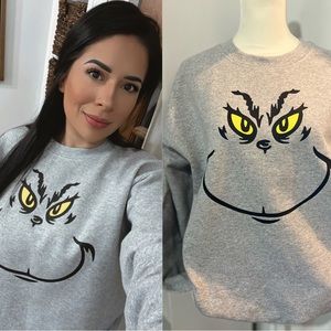Grinch crewneck sweater